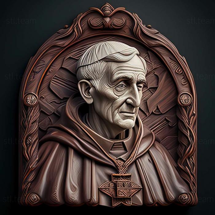 3D model Pope (STL)